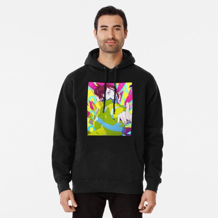 ANIME Boys hoodie – Unisex Casual Concert Pullover for Men & Women with Letter Print