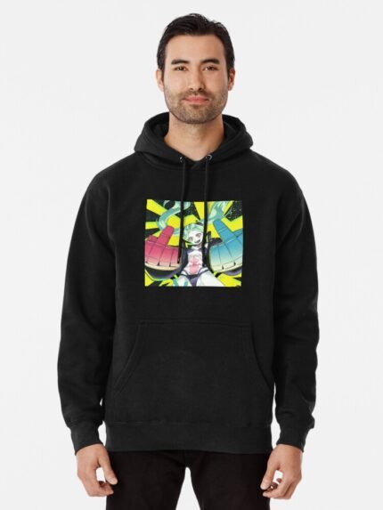 ANIME Boys hoodie – Unisex Casual Concert Pullover for Men & Women with Letter Print