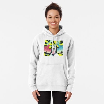 ANIME Boys hoodie – Unisex Casual Concert Pullover for Men & Women with Letter Print