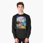 ANIME Boys Sweatshirt – Unisex Casual Concert Pullover for Men & Women with Letter Print