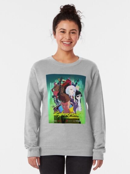 ANIME Boys Sweatshirt – Unisex Casual Concert Pullover for Men & Women with Letter Print