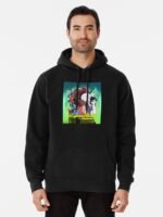 ANIME Boys hoodie – Unisex Casual Concert Pullover for Men & Women with Letter Print