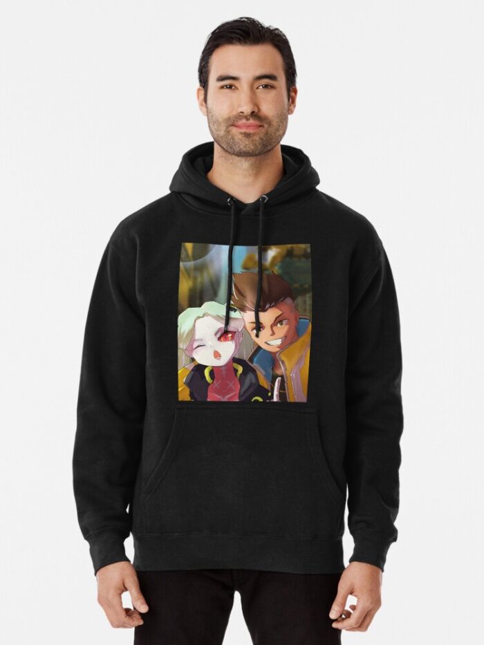 ANIME Boys hoodie – Unisex Casual Concert Pullover for Men & Women with Letter Print