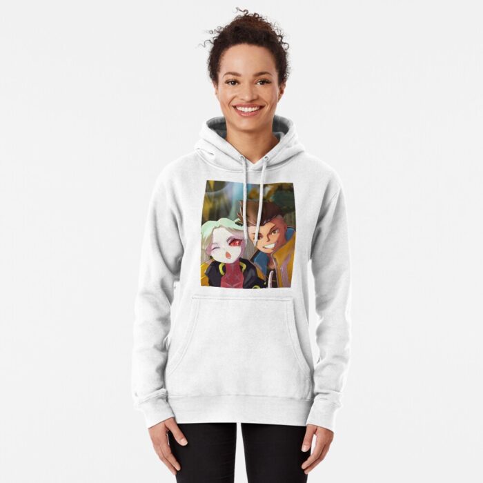 ANIME Boys hoodie – Unisex Casual Concert Pullover for Men & Women with Letter Print
