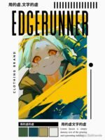 ANIME Boys tshirts – Unisex Casual Concert Pullover for Men & Women with Letter Print