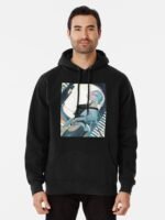ANIME Boys hoodie – Unisex Casual Concert Pullover for Men & Women with Letter Print