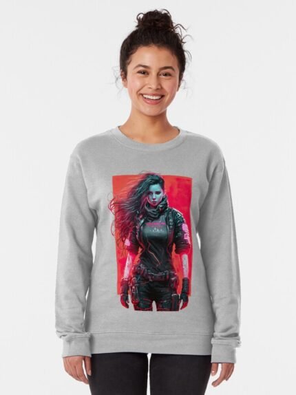 ANIME Boys Sweatshirt – Unisex Casual Concert Pullover for Men & Women with Letter Print