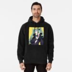 ANIME Boys hoodie – Unisex Casual Concert Pullover for Men & Women with Letter Print