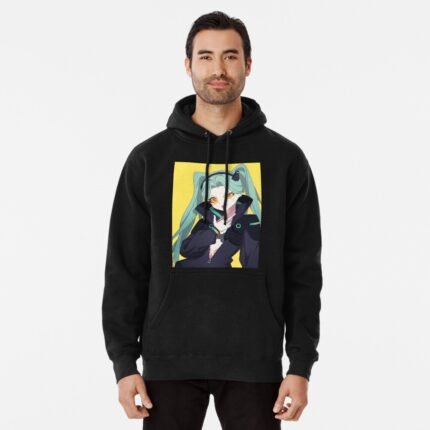 ANIME Boys hoodie – Unisex Casual Concert Pullover for Men & Women with Letter Print
