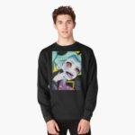 ANIME Boys Sweatshirt – Unisex Casual Concert Pullover for Men & Women with Letter Print