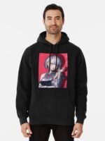 ANIME Boys hoodie – Unisex Casual Concert Pullover for Men & Women with Letter Print