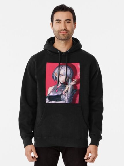 ANIME Boys hoodie – Unisex Casual Concert Pullover for Men & Women with Letter Print