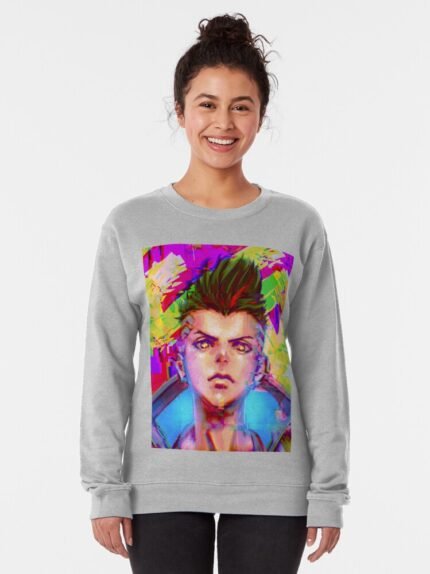 ANIME Boys Sweatshirt – Unisex Casual Concert Pullover for Men & Women with Letter Print