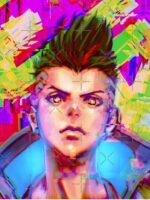 ANIME Boys hoodie – Unisex Casual Concert Pullover for Men & Women with Letter Print