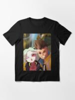 ANIME Boys tshirts – Unisex Casual Concert Pullover for Men & Women with Letter Print