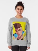 ANIME Boys Sweatshirt – Unisex Casual Concert Pullover for Men & Women with Letter Print