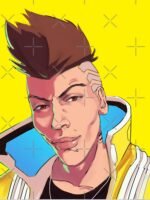 ANIME Boys Sweatshirt – Unisex Casual Concert Pullover for Men & Women with Letter Print