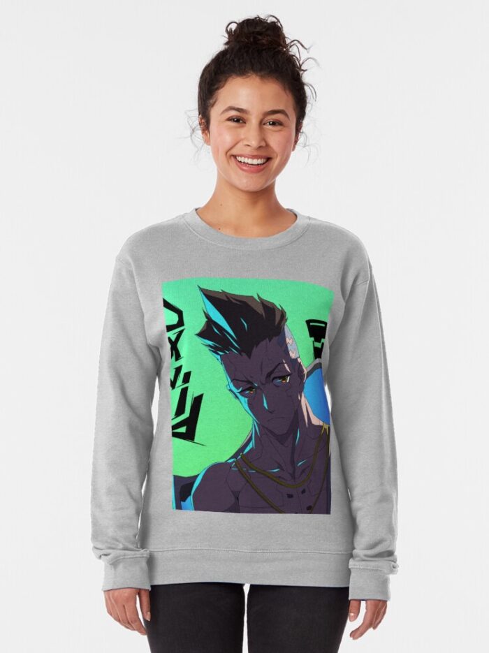 ANIME Boys Sweatshirt – Unisex Casual Concert Pullover for Men & Women with Letter Print