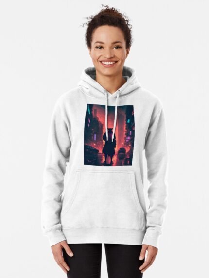 ANIME Boys hoodie – Unisex Casual Concert Pullover for Men & Women with Letter Print
