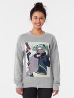 ANIME Boys Sweatshirt – Unisex Casual Concert Pullover for Men & Women with Letter Print