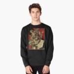 ANIME Boys Sweatshirt – Unisex Casual Concert Pullover for Men & Women with Letter Print