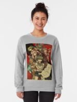 ANIME Boys Sweatshirt – Unisex Casual Concert Pullover for Men & Women with Letter Print