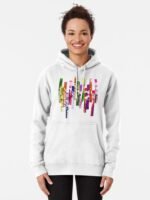 ANIME Boys hoodie – Unisex Casual Concert Pullover for Men & Women with Letter Print