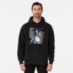 ANIME Boys hoodie – Unisex Casual Concert Pullover for Men & Women with Letter Print