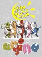 ANIME Boys tshirts – Unisex Casual Concert Pullover for Men & Women with Letter Print