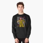 ANIME Boys Sweatshirt – Unisex Casual Concert Pullover for Men & Women with Letter Print