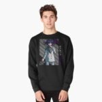ANIME Boys Sweatshirt – Unisex Casual Concert Pullover for Men & Women with Letter Print