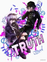 ANIME Boys tshirts – Unisex Casual Concert Pullover for Men & Women with Letter Print