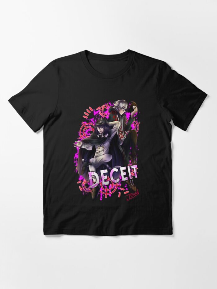 ANIME Boys tshirts – Unisex Casual Concert Pullover for Men & Women with Letter Print