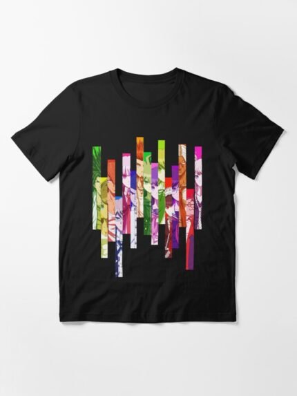 ANIME Boys tshirts – Unisex Casual Concert Pullover for Men & Women with Letter Print