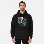 ANIME Boys hoodie – Unisex Casual Concert Pullover for Men & Women with Letter Print