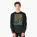 ANIME Boys Sweatshirt – Unisex Casual Concert Pullover for Men & Women with Letter Print