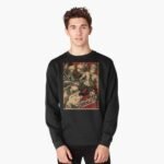 ANIME Boys Sweatshirt – Unisex Casual Concert Pullover for Men & Women with Letter Print