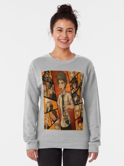ANIME Boys Sweatshirt – Unisex Casual Concert Pullover for Men & Women with Letter Print