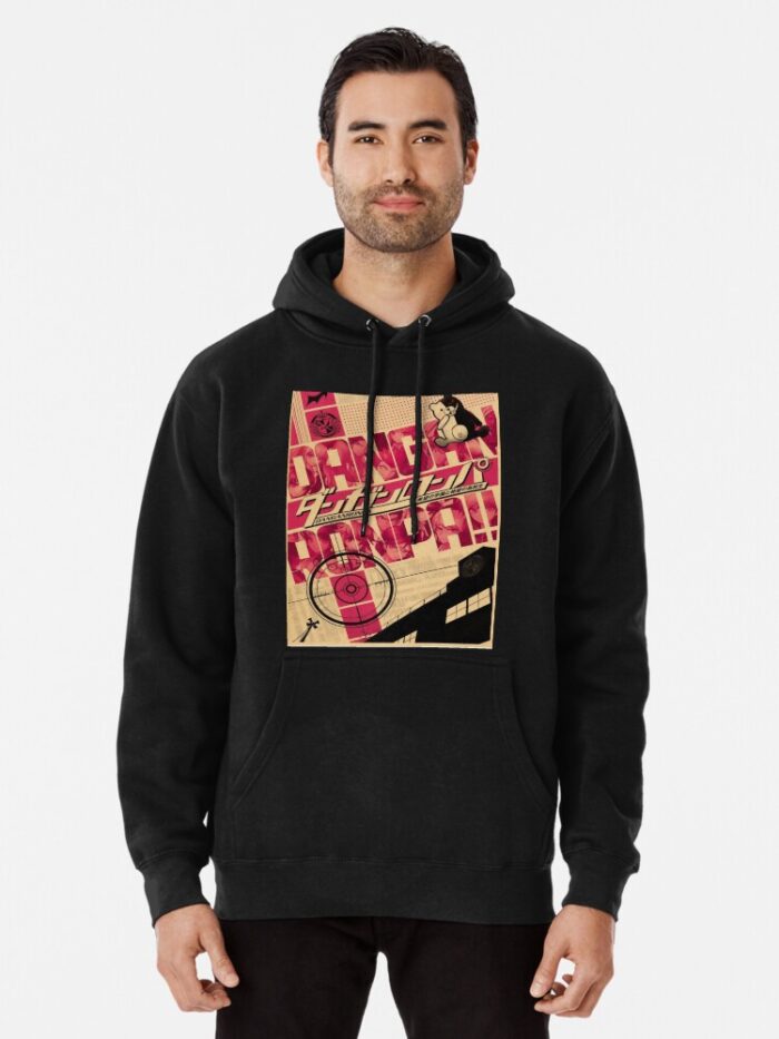 ANIME Boys hoodie – Unisex Casual Concert Pullover for Men & Women with Letter Print