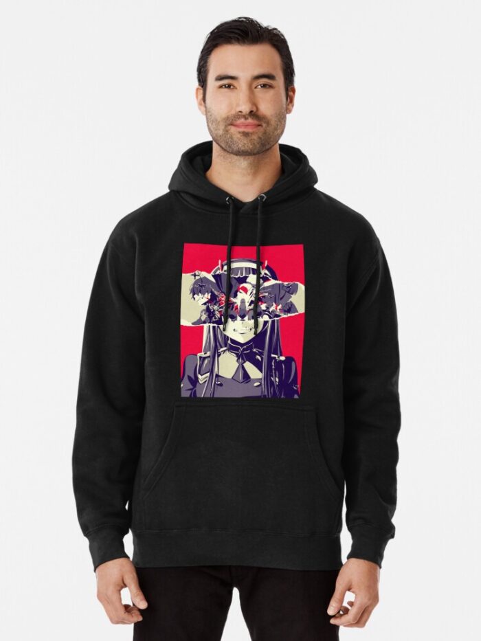 ANIME Boys hoodie – Unisex Casual Concert Pullover for Men & Women with Letter Print
