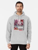 ANIME Boys hoodie – Unisex Casual Concert Pullover for Men & Women with Letter Print
