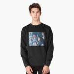 ANIME Boys Sweatshirt – Unisex Casual Concert Pullover for Men & Women with Letter Print
