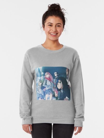 ANIME Boys Sweatshirt – Unisex Casual Concert Pullover for Men & Women with Letter Print