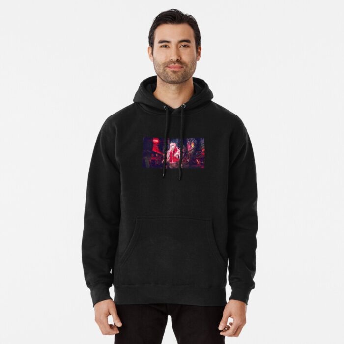 ANIME Boys hoodie – Unisex Casual Concert Pullover for Men & Women with Letter Print