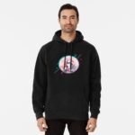 ANIME Boys hoodie – Unisex Casual Concert Pullover for Men & Women with Letter Print