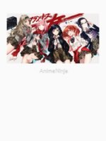 ANIME Boys tshirts – Unisex Casual Concert Pullover for Men & Women with Letter Print