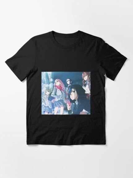 ANIME Boys tshirts – Unisex Casual Concert Pullover for Men & Women with Letter Print
