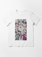 ANIME Boys tshirts – Unisex Casual Concert Pullover for Men & Women with Letter Print