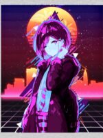 ANIME Boys Sweatshirt – Unisex Casual Concert Pullover for Men & Women with Letter Print