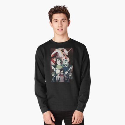 ANIME Boys Sweatshirt – Unisex Casual Concert Pullover for Men & Women with Letter Print